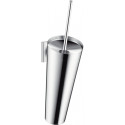 Porte-brosse WC chroméé