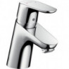 Mitigeur de lavabo 70 bonde Push-Open chromé FOCUS 70 DN 15 m ZAG 1 1/4Z chr