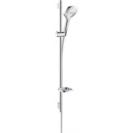 Set Raindance Select E 120 EcoSmart / Unica‘S Puro 0,90 m blanc/chromé