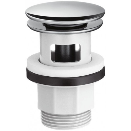 Push-Open synthétique chromé HANSGROHE
