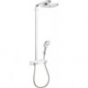 Showerpipe 300 2jet blanc/chromé