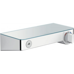 mitigeur Thermostatique douche blanc/chromé