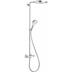 Showerpipe 240 2jet blanc/chromé