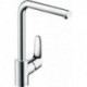 Mitigeur de cuisine 280, 1 jet chromé 280 FOCUS DN 15. mit Bec orientable chrom