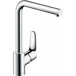 Mitigeur de cuisine 280, 1 jet chromé 280 FOCUS DN 15. mit Bec orientable chrom