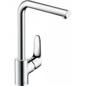 Mitigeur de cuisine 280, 1 jet chromé 280 FOCUS DN 15. mit Bec orientable chrom