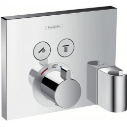 Set fin mit therm encastré avec 2 fonctions, fixfit et porter chromé