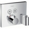 Set fin mit therm encastré avec 2 fonctions, fixfit et porter chromé
