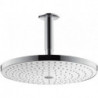 tête de douche Raindance Select S 300 2jetavec raccord plafond 100 mm blc/chr