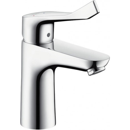 mitigeur de lavabo 100avec poignée extra longue chroméé