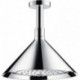 tête de douche Axor 240 2jetavec raccordement plafond chroméé