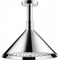 tête de douche Axor 240 2jetavec raccordement plafond chroméé