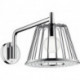 LampShower 1jetavec bras de douche designed by Nendo chroméé