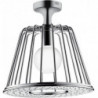 LampShoweravec raccordement plafond designed by Nendo chroméé