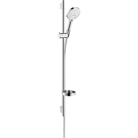 Set de douche Raindance Select S 120 / Unica'S Puro 0,90 m blanc/chromé