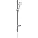 Set de douche Raindance Select S 120 / Unica'S Puro 0,90 m blanc/chromé