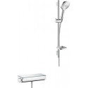 Combi Raindance Select E 120 0,65m/Ecostat Select blanc/chromé