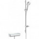 Combi Raindance Select E 120 0,90m/Ecostat Select blanc/chromé