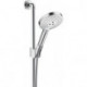 Set de douche chroméé
