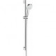 Set Douche Croma Select E 110 Vario EcoSmart / Unica'Croma 0,90m blanc/chromé