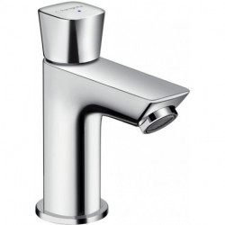 Robinet lave-mains 70 eau froide sans tirette ni vidage chromé