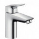 Mitigeur lavabo 100 Ch3 CoolStart, avec tirette et vidage synthétique chr