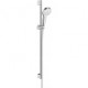 Set Croma Select S 110 1jet / Unica'Croma 0,90m blanc/chromé