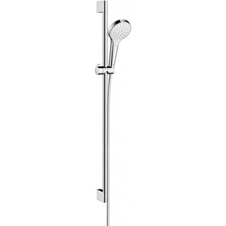 Set Croma Select S 110 1jet / Unica'Croma 0,90m blanc/chromé