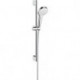 Set Croma Select S 110 1jet / Unica'Croma 0,65m blanc/chromé