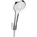 Set de douche S 1,60m/Croma Select S 110 Vario blanc/chromé