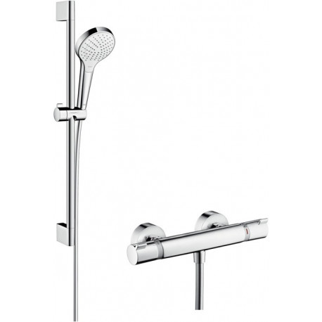 Combi Croma Select S Vario 0,65m/Ecostat Comfort blanc/chromé