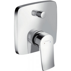 Set de finition pour mitigeur bain/douche encastré chromé METRIS UP chr