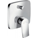 Set de finition pour mitigeur bain/douche encastré chromé METRIS UP chr