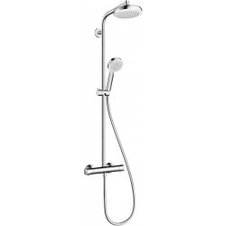 Showerpipe 160 1jet EcoSmart blanc/chromé