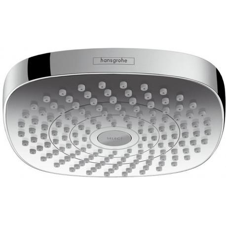 tête de douche Croma Select E 180 2jet blanc/chromé