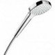Douchette Croma Select E 110 1jet EcoSmart 7l/min blanc/chromé