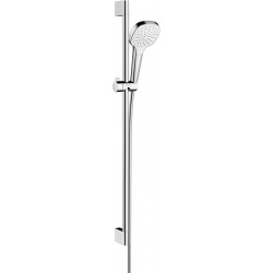Set Douche Croma Select E 110 1jet / Unica'Croma 0,90m blanc/chromé