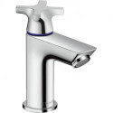 Robinet de lave-mains 70 eau froide sans tirette ni vidage chroméé