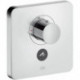 Set finition avec therm ShowerSelect SoftCube enc haut débitavec 1 sortie chromé 