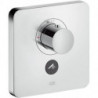 Set finition avec therm ShowerSelect SoftCube enc haut débitavec 1 sortie chromé 