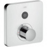 Set de finition mitigeur therm ShowerSelect SoftCube encastréavec 1 sortie chromé 