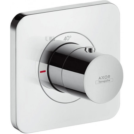 Set de finition pour thermostatique encastré 12 x 12 chroméé
