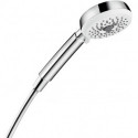 Douchette HG CROMETTA 100 MULTI DN 15 blanc/chr