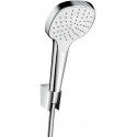 Set de douche S 1,25m/Croma Select E 110 1jet blanc/chromé