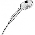 Douche à main CROMETTA 100 1jet DN 15 blanc/chrome HANSGROHE