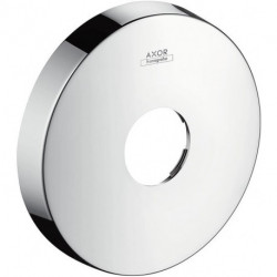 Rosace ronde 33 mm pour robinetterie encastrée 1 trouchroméé