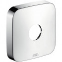 Rosace SoftCube 33 mm pour robinetterie encastrée 1 trouchroméé