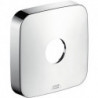 Rosace SoftCube 33 mm pour robinetterie encastrée 1 trouchroméé