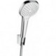 Set de douche S 1,60m/Croma Select E 110 Vario blanc/chromé