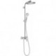 Colonne de douche 240 1jet,Mitigeur mécanique chromé